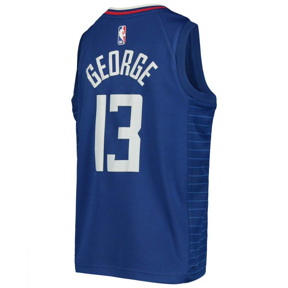 Paul George LA Clippers Youth Swingman Jersey - Icon Edition - Royal-Pro Kit Vault | Brand New 26/27 Sports Jerseys